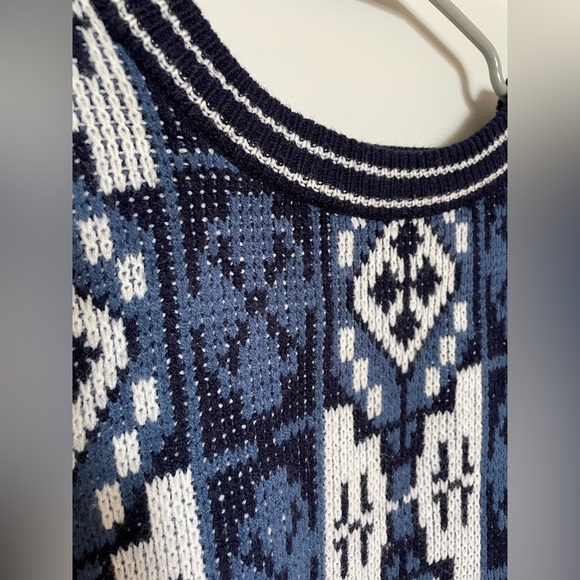 TREND BASICS XL UNISEX GRANDPA SWEATER VINTAGE 90S OLD STYLISH TOP GIFTS 🍀 - Picture 5 of 7